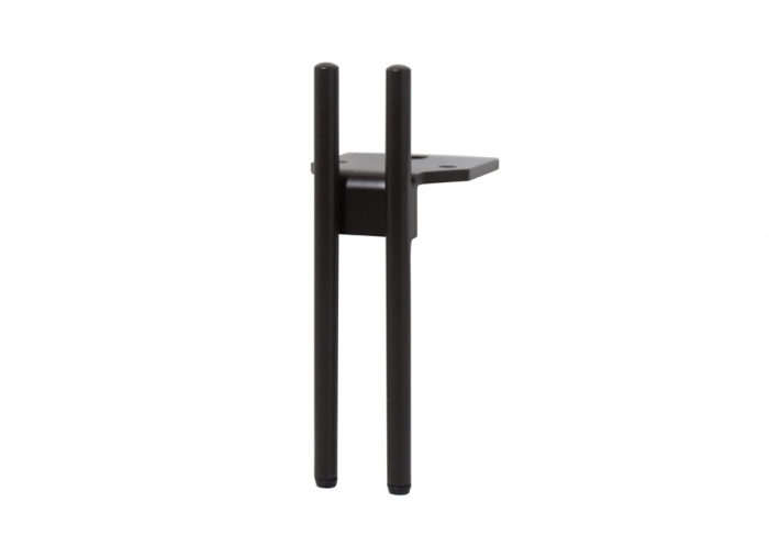 Опора для мебели 910 H150-200мм Черный никель MetaLine (24)