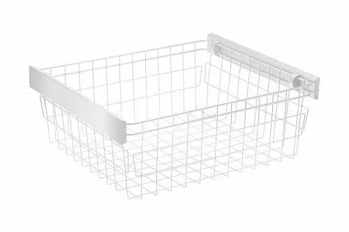 Корзина для белья 860*460*233 полного выдвижения, белая , SMART, GTV
