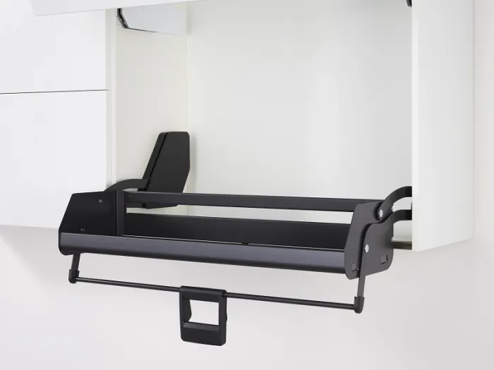 Полка выдвижная Ай мув 1 полка, 600мм, Комплект, АНТРАЦИТ, KESSEBOHMER