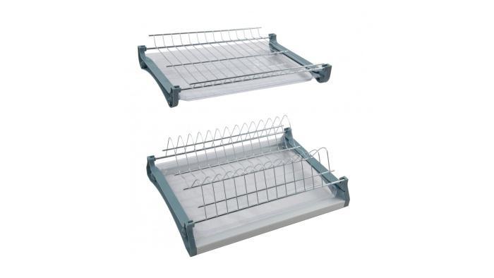 Посудосушитель 2-ур. база 400 мм SU03, хром BOYARD