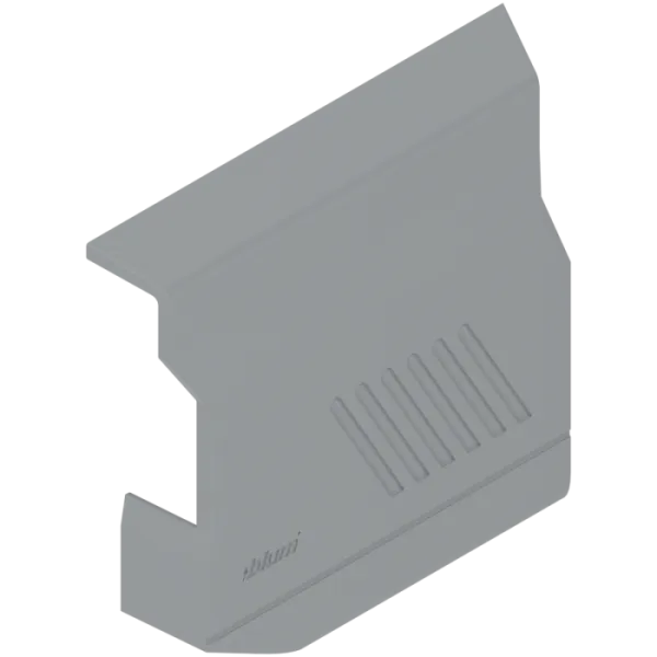 Заглушка AVENTOS HK-S левая серая с малой заглушкой 20K8A01 L BLUM