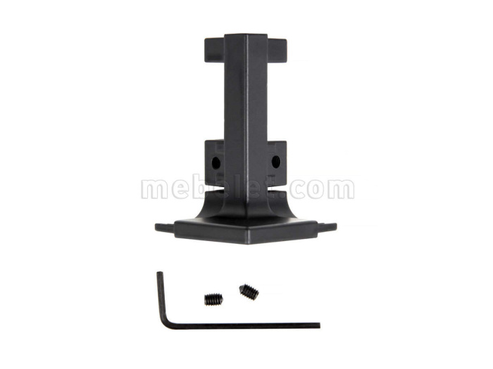 Уголок внешний 90* для L-образного профиля GOLA, черный