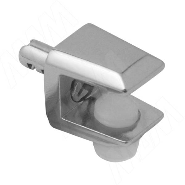 Полкодержатель для стеклянных полок толщиной 5-8 мм, со штоком, хром PULS Китай