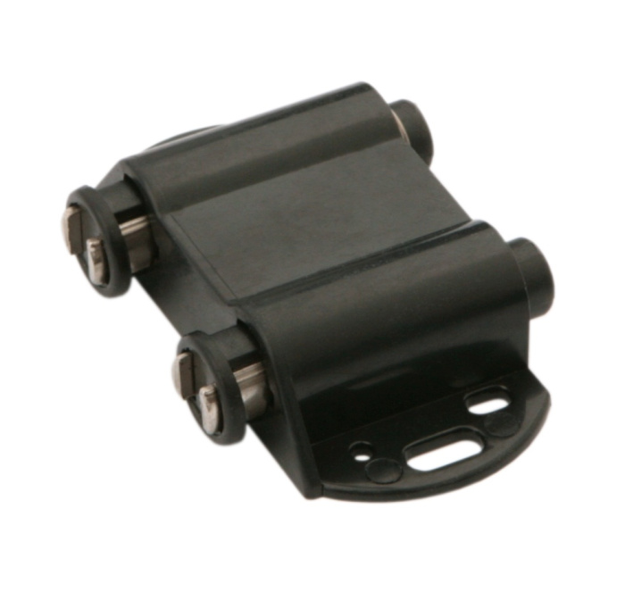 Магнитный держ. для 2-х стекл. фасада, черный BOYARD