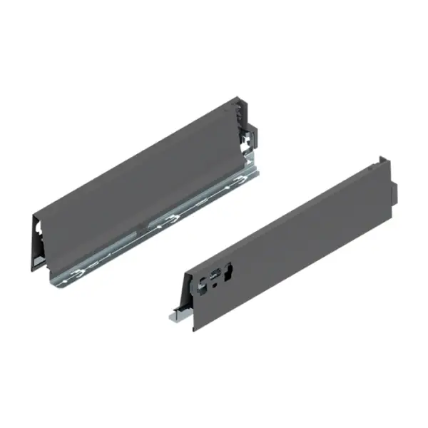 Царга М TANDEMBOX 400мм серый орион левая высота 84мм (заглушку выписывать отдельно) 378M4002 BLUM