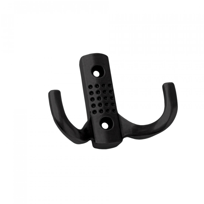 204K BL Крючок черный матовый перфорированный Китай 