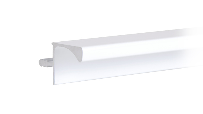 Ручка-профиль GOLA  для верних баз 4,1м, белый матовый BOYARD (20)