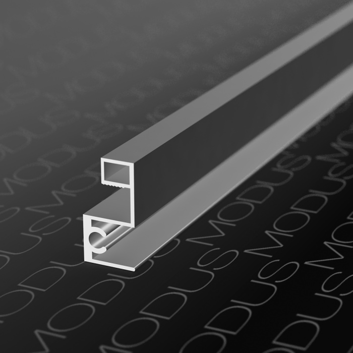 АЛ Черный БРАШ Рамка верхняя 5,8м (к узкой системе 163,164,165) 213 MODUS 