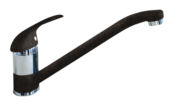 Смеситель Quarz прямой d-35 мм черный 321 GRANFEST