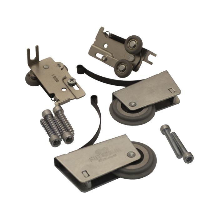 Комплект роликов для ручки С FUTURUM усиленные ( 2 вер+2 ниж+6 винт)