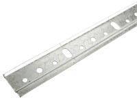 Шина крепежная 1,0мм L=2000мм (широкая) цинк пр-во Россия