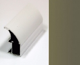 АЛ Матовая шампань темная Ручка С Венеция 5,4м МП