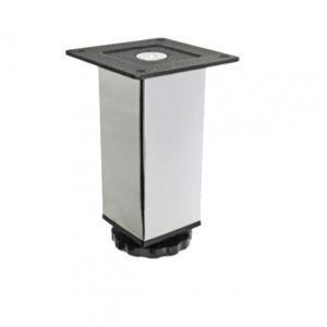 Опора 222 регулируемая металлическая, Н100мм, хром JET