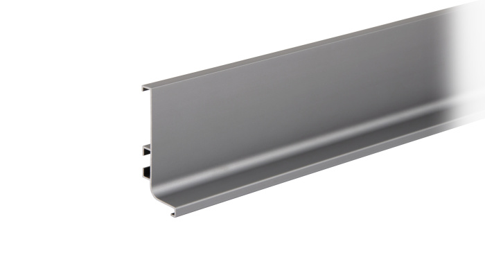 Ручка-профиль GOLA горизонтальный L-обр 4,1м, Серый BOYARD (20)