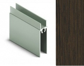 АЛ Венге матовый (термоперевод) рамка нижняя 5,8 м light МП