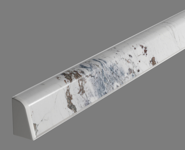 8130/Брекчия Капрая Плинтус TwinC 4,2м SLOTEX