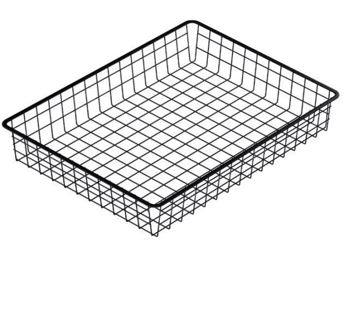 Сетчатая корзина 500*150*480 черная (комплект с ролик.направляющ) SIBO