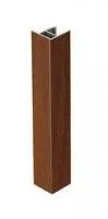 Заглушка цоколя Грецкий Орех Н150мм SCLIM