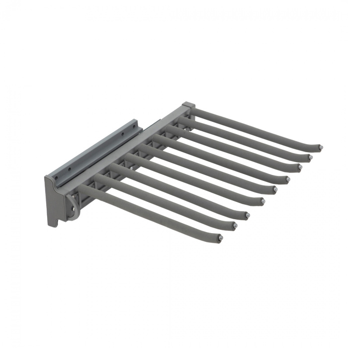 Вешалка для брюк боковая напр скр монт с дов. левая графит