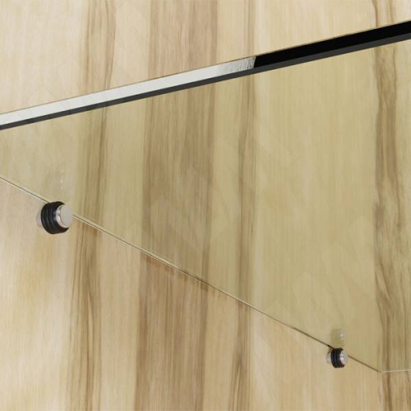 Полкодержатель для стеклянных полок, никель OR Италия