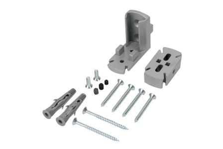 Угловое соединение для профиля под углом 90* замак, алюминий STILOS Италия