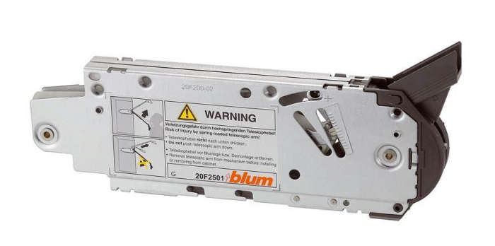 Силовой мех-м HF 25 к AVENTOS (Н 480-1040мм) (вып-ть по 2 шт) коэф мощ 5350-10150 20F2501 BLUM