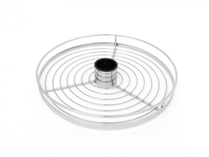 Полка центральная D 360 хром PTJ 016-37