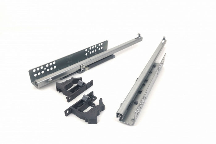 Направляющие скрытый монтаж, неполного выдвижения 350мм с доводчиком VDrive JET B621SE.350