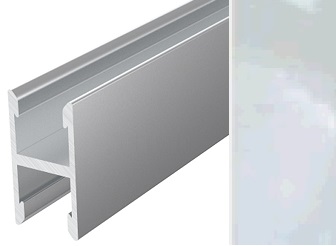 АЛ Белый глянец Рамка средняя без винта 6м МП