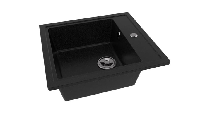 Мойка 505*460 квадрат ПРЕМИАЛ АНТАРЕС Эклипс матовая сифон в комплекте