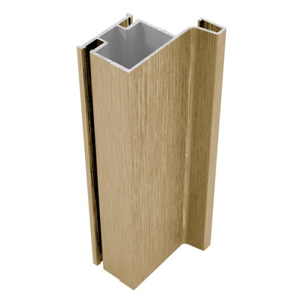 Ручка-профиль GOLA  для вертикальных баз С-обр 5,4м золото браш мат  PREMIAL