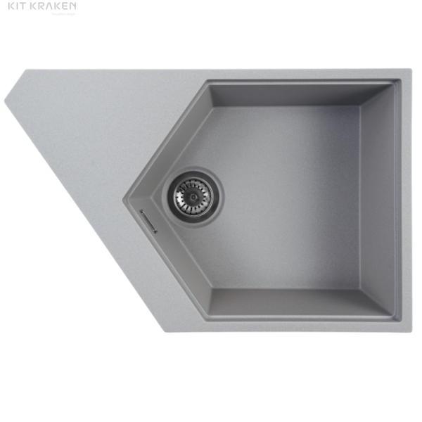 Мойка 775*500*210 Киткракен RIVER грей