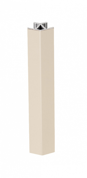 Угол для цоколя 90гр Ваниль Н150мм SCLIM