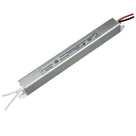 Блок питания для светодиодной ленты 220V/12B IP20 60-72W алюмин.тонкий корпус (для лайтбокса)