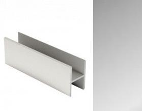 АЛ Матовое Серебро Рамка средняя без винта 6м МП