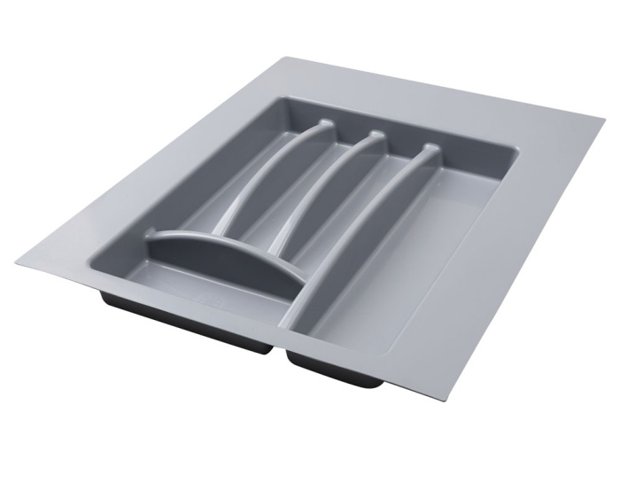 Лоток для ложек и вилок 400 мм серый, Union Plast (Италия)