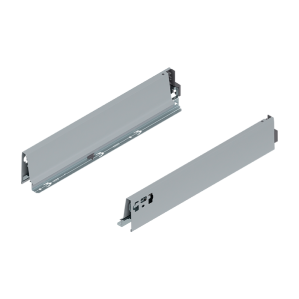 Царга М TANDEMBOX 450мм серая правая+левая с заглушкой BLUM 378M4502SA