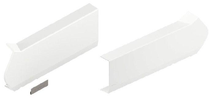 Заглушка большая AVENTOS HF TOP левая белая с малой заглушкой 20F8021.22ABD L +ZT20SWIG   BLUM