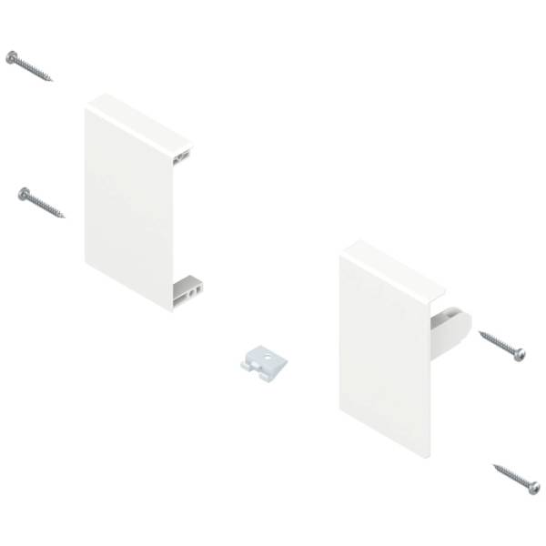 Держатель передней панели TANDEMBOX Н=116мм (К) левый правый белый ZIF.71K0 FRO R+L BLUM 