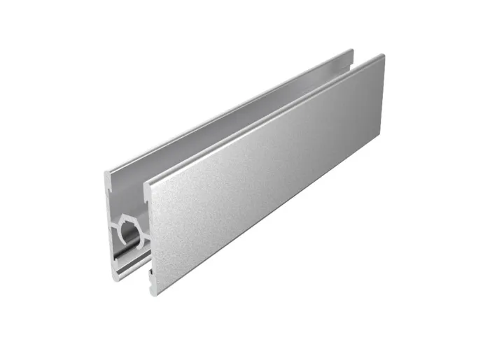 АЛ Хром матовый профиль двусторонний со стяжкой 5,9м ELEPHANT