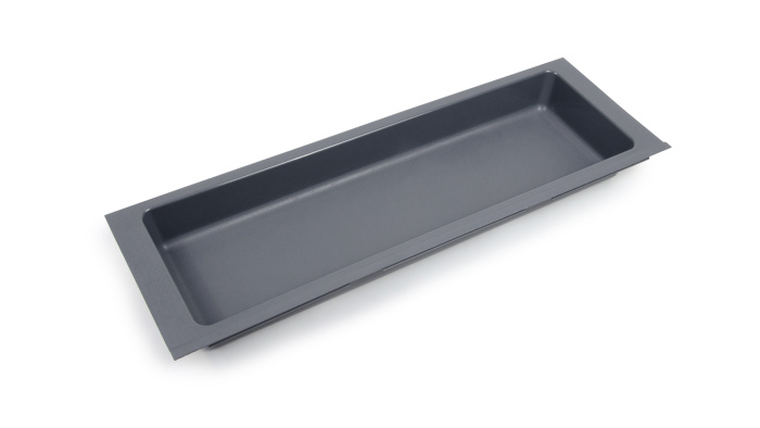 Лоток для ложек и вилок 157*430*45 BOYARD, 1 отдел, антрацит