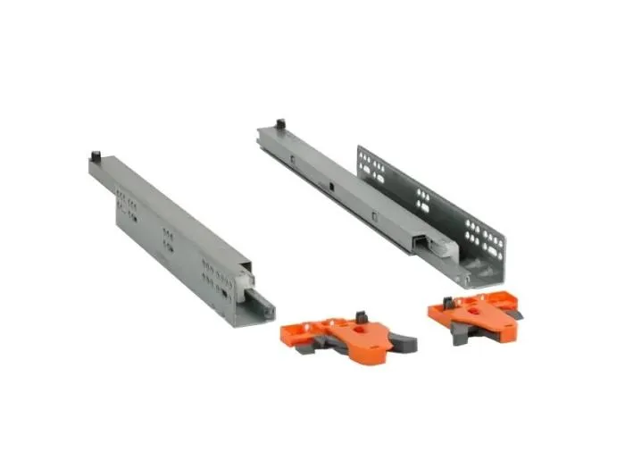 Направляющие скрытый монтаж полного выдвижения 350мм+клипсы с 3D регул-й Firmax 