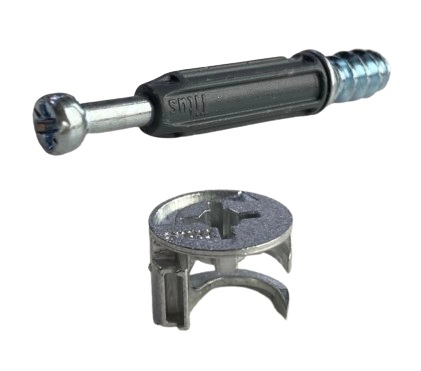 Стяжка эксцентриковая SYSTEM 5 (стяжка+шток) D15/D6 (009699+005078) Titus (1000)