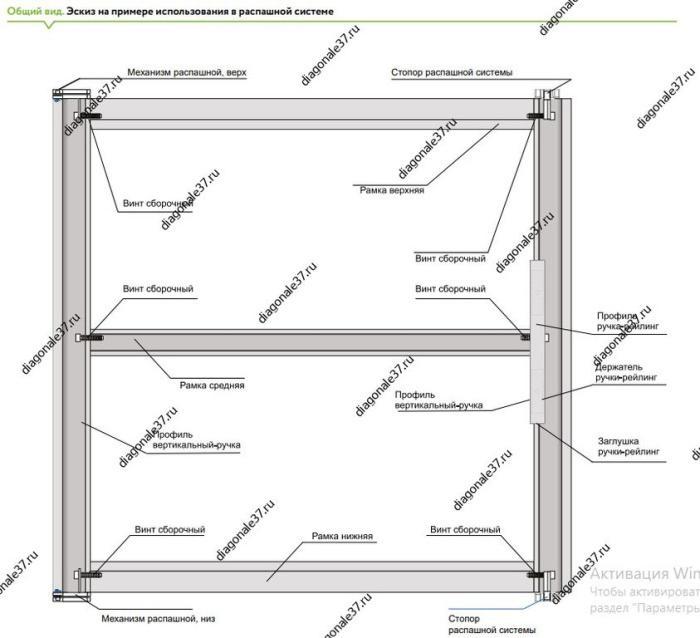 Рамка верхняя 4в1 черный матовый 5м ARISTO