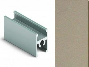 АЛ Матовая шампань светлая Рамка средняя под винт 6м