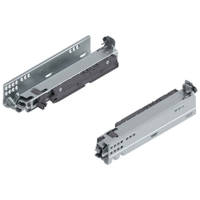 Направляющие скрытый монтаж MOVENTO 45x250 с дов.Blumotion 16-18мм BLUM (замок выпис отдельно) 