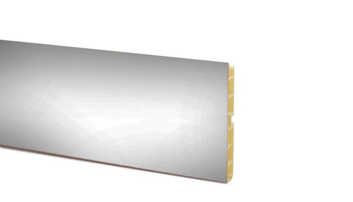 Цоколь Алюминий пластиковый h=100мм/4м(пр-во Россия)