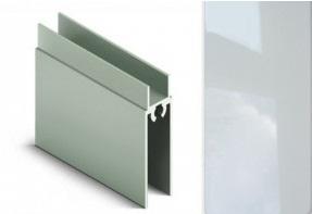 АЛ Белый глянец Рамка нижняя 5,8 м МП