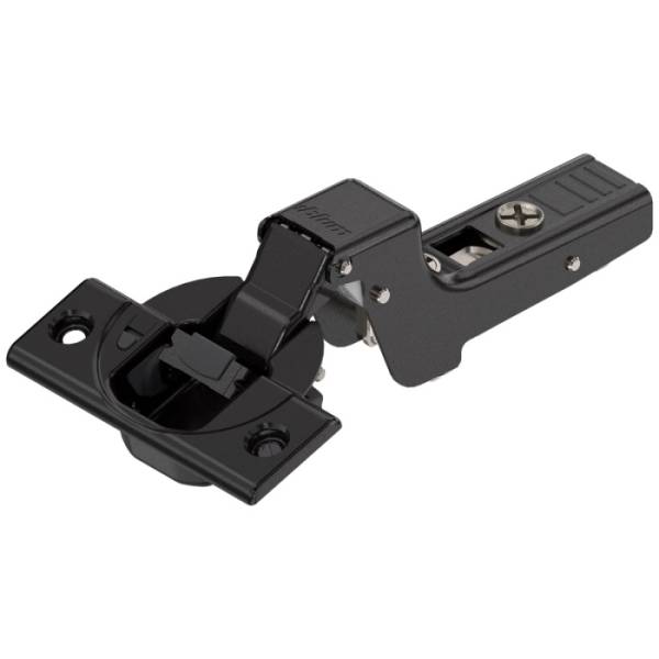 Петля вкладная с доводчиком 110* CLIP top BLUMOTION б/планки 71B3750 черный оникс ONYX BLUM 