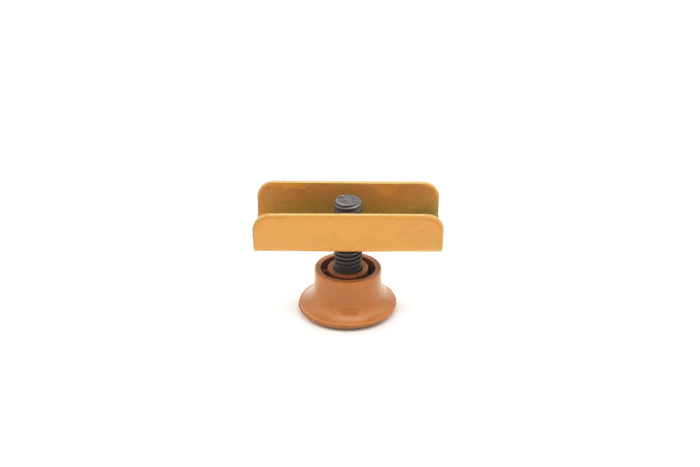 Ножка для корпусной мебели М8 (бежевая), пр-во Россия